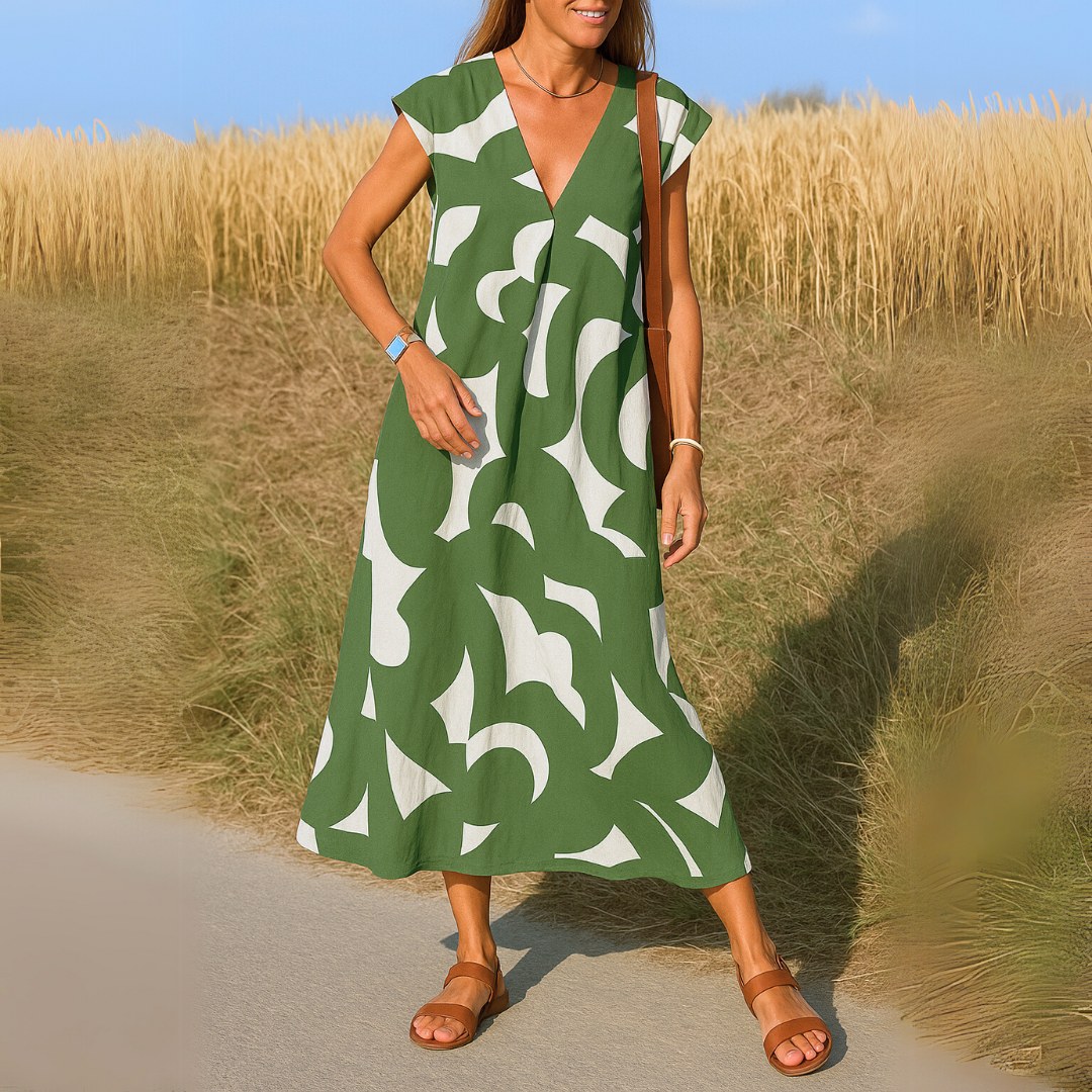 Simone Loszittende Jurk