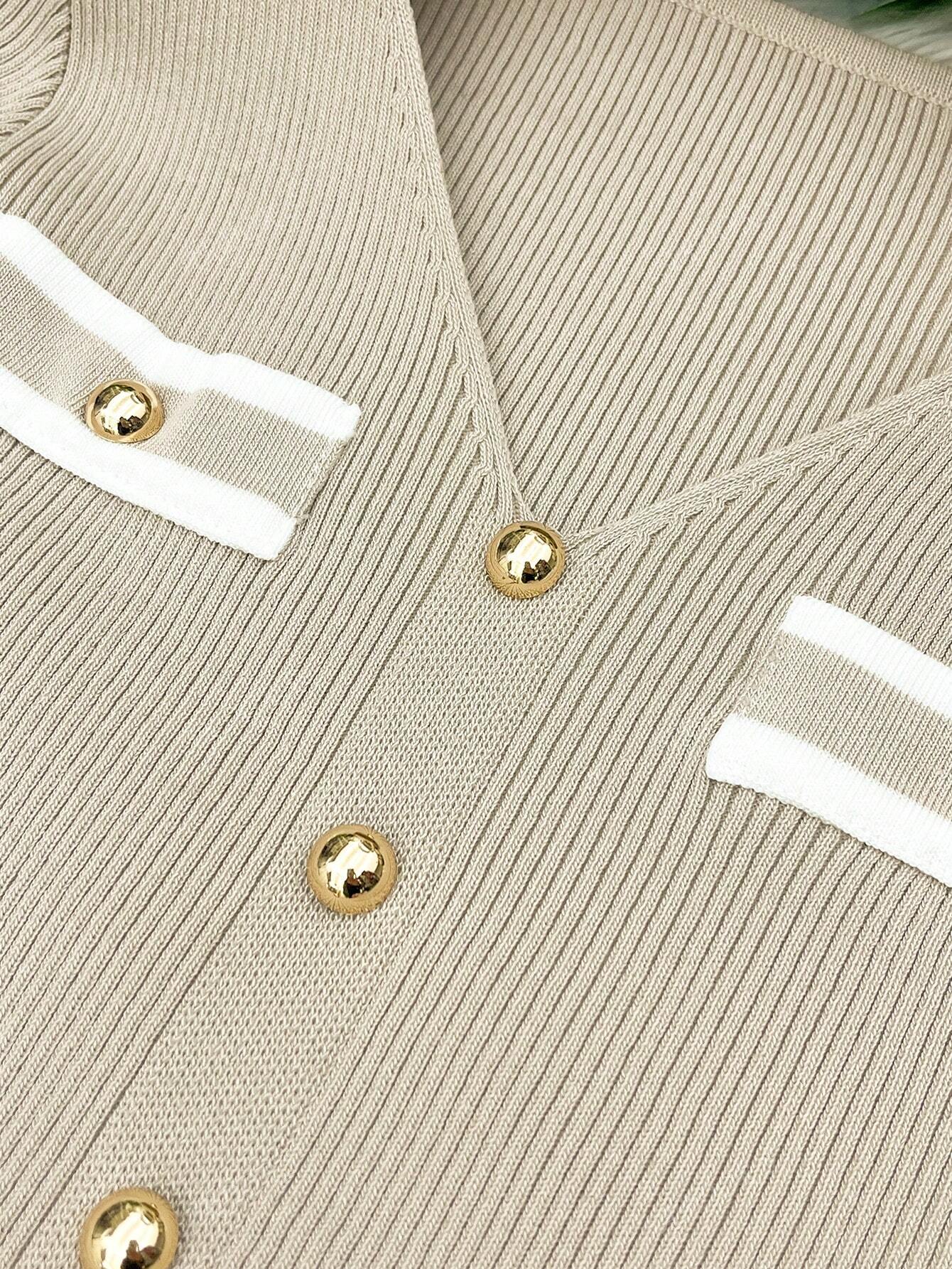 VELINE Elegante Gebreide Jurk