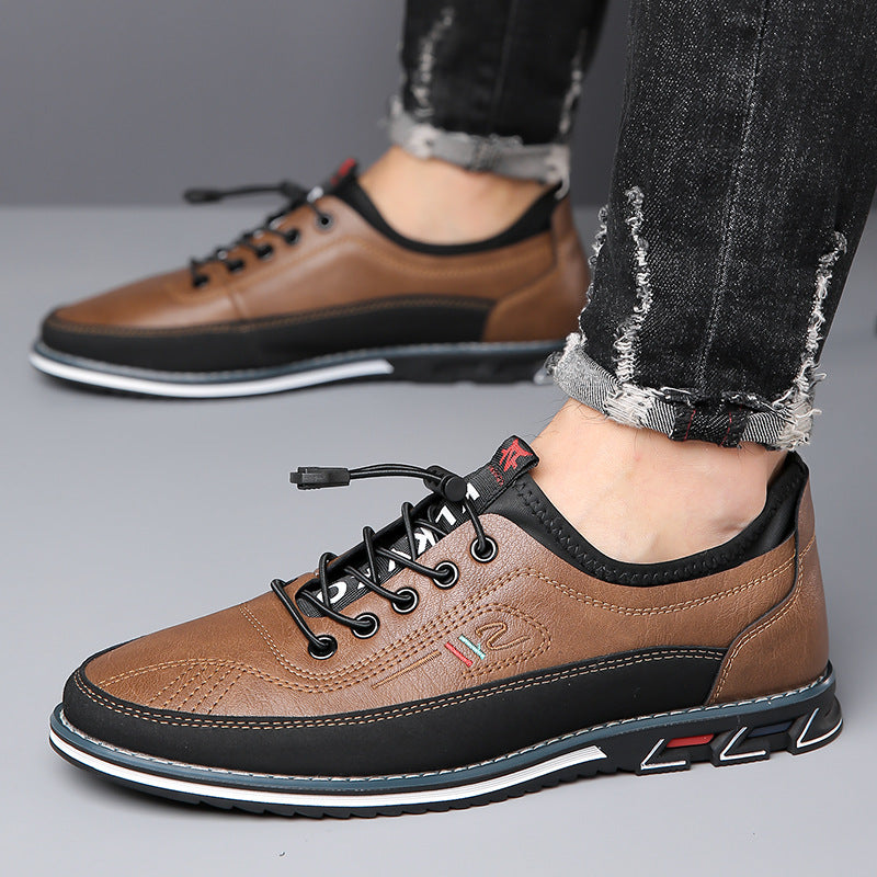 CALDEN Handgemaakte Oxford Leren Schoenen
