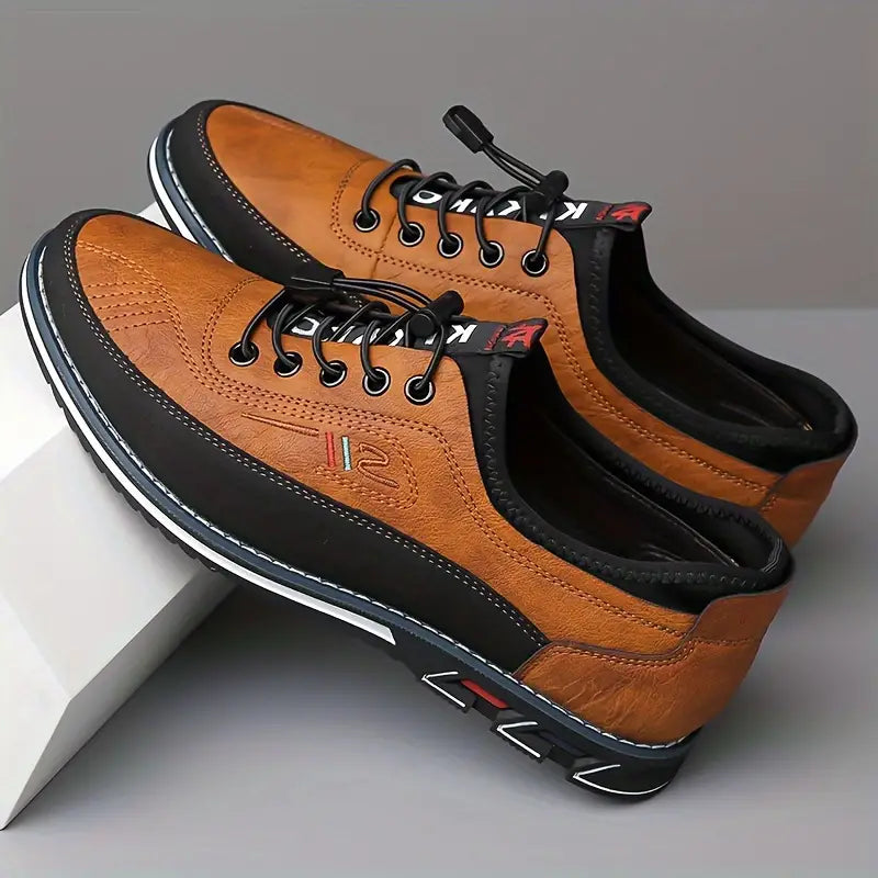 CALDEN Handgemaakte Oxford Leren Schoenen