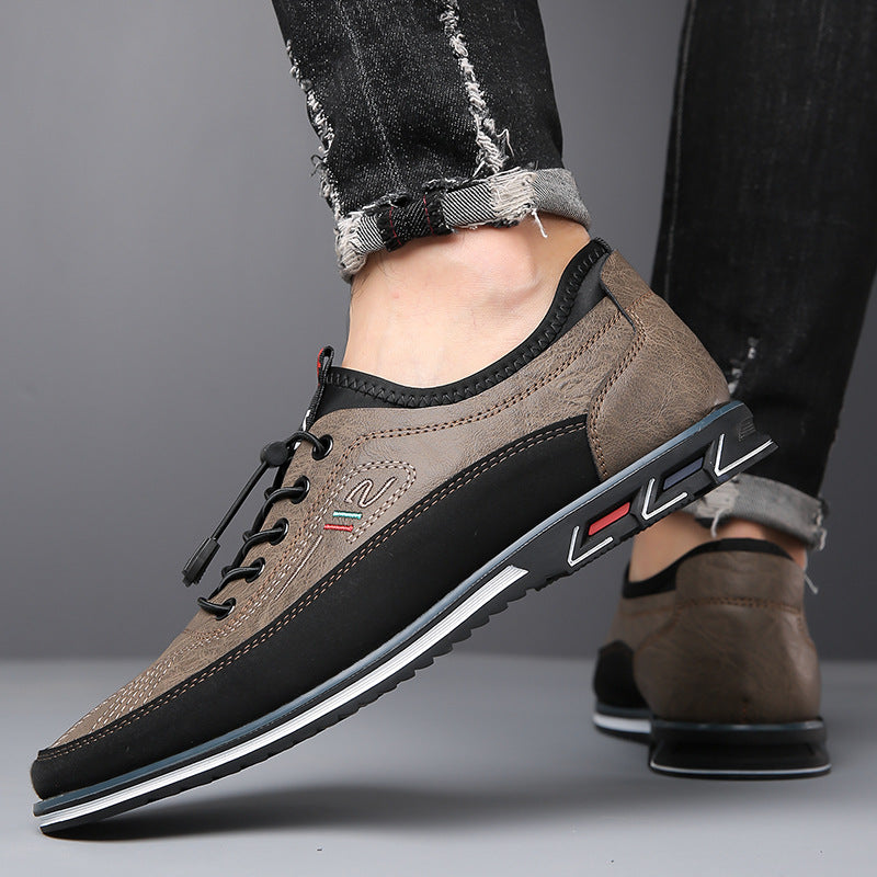 CALDEN Handgemaakte Oxford Leren Schoenen