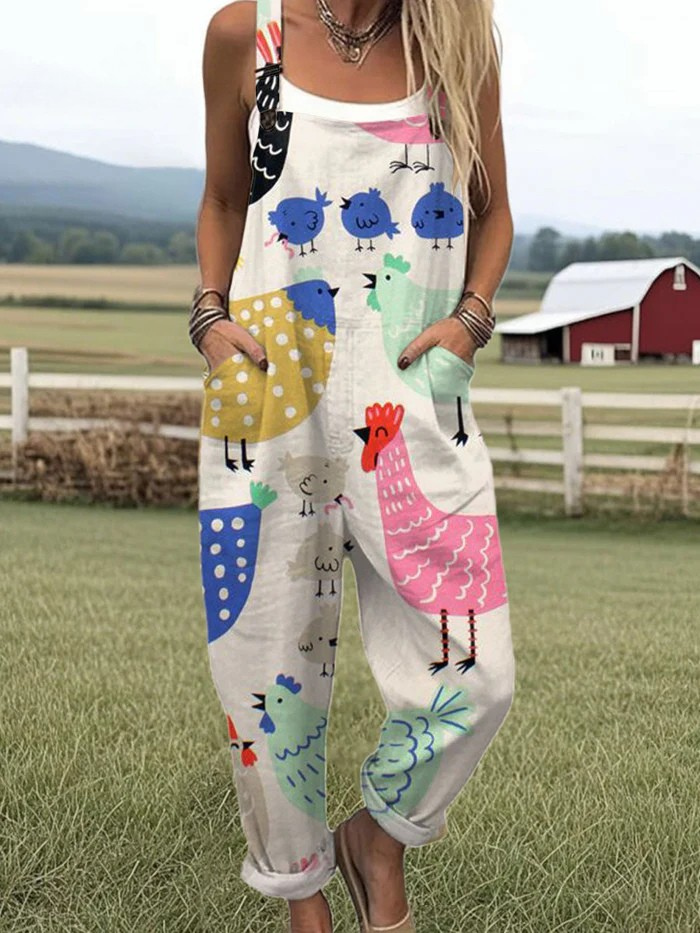 ELYA Jumpsuit met Wijde Pijpen